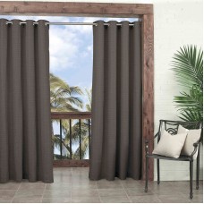 Parasol Key Largo Solid Indoor Outdoor Window Curtain Panel   558270713